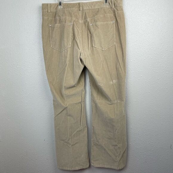 Dockers Tan Corduroy Pants Size 16 EUC - Picture 4 of 6